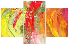 Tablou cu abstracție- pictura (90x60 cm)
