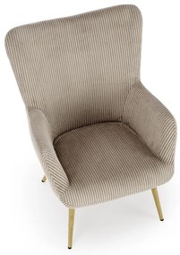Fotoliu Amaro velvet gri H97 cm