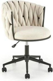 Scaun TALON, bej deschis, stofa, 55x60x75 cm