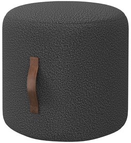 HOMCOM Scaun, Suport pentru picioare într-un design modern, Gri închis + Maro | Aosom Romania