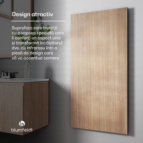 Blumfeldt Heat Square| Încălzire cu infraroșu, Control WiFi, 700 W, IP44