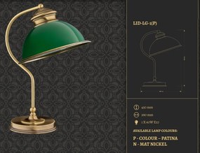Veioza, lampa de masa design clasic realizata manual Lido