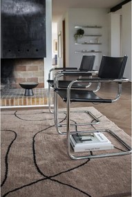 Covor maro lavabil din bumbac 140x200 cm Shadow – Mette Ditmer Denmark