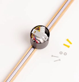 Brilagi - Aplica de perete WOODY LINE LED, 7W, 230V, 4000K, 60 cm, stejar