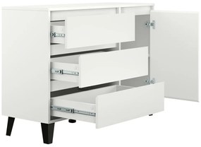 Comoda BOGAN 1D3S, albă