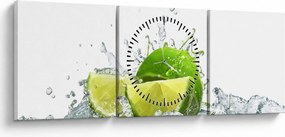 Tablou - Limes (cu ceas) (90x30 cm)