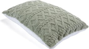 decoDoma Set de 2 feţe pernă INVERNO verde 50 x 70 cm