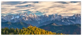 Tablou - panorama montană (120x50 cm)