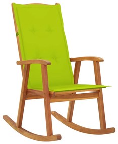 vidaXL Balansoar cu perne, lemn masiv de acacia