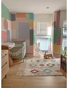 Covor crem lavabil/țesut manual din bumbac 140x200 cm Kaarol – Lorena Canals