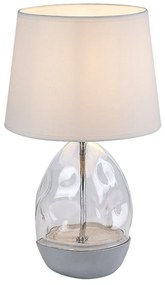 Veioza/Lampa de masa decorativa Apolonia alb