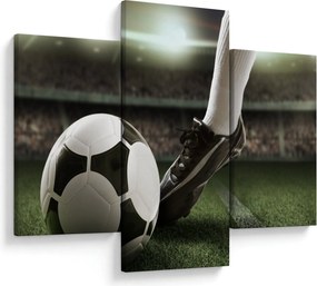 Tablou - Minge de fotbal (90x60 cm)
