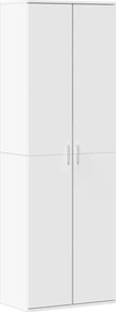 vidaXL Dulap înalt, alb, 60x35x180 cm, lemn prelucrat