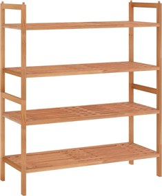 vidaXL Suporturi de pantofi, 2 buc., 69x27x41 cm, lemn masiv de nuc