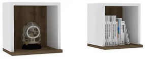 Set 2buc. polițe Matato (alb + nuc) . 1095836