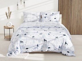 Lenjerie de pat din bumbac alb, REN Dimensiune lenjerie de pat: 70 x 90 cm | 140 x 200 cm