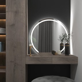 Oglindă atipică cu iluminare LED A14 60x55
