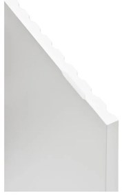 Comodă Teulat Doric, lățime 200 cm, alb