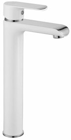 Baterie Bloom inalta alb/argintiu H30 cm