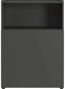 Bibliotecă gri antracit 80x120 cm Mailand – Germania