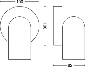 Philips - Spot LED RGBW reglabil PONGEE 1xGU10/4,8W/230V alb + telecomandă