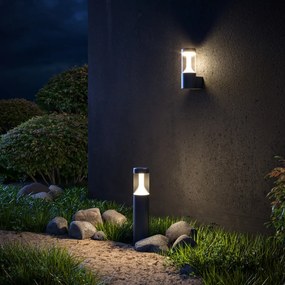 Lampa exterior moderna neagra pentru podea Maytoni Koln M