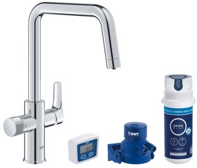 Grohe Blue set starter cu baterie bucătărie pe picior StarLight Chrome 30596000