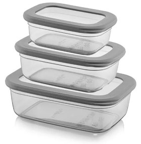 Recipiente de alimente 3 buc. – Hermia