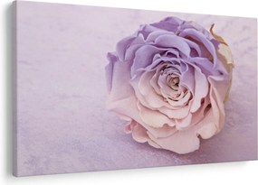Tablou detaliu florii de trandafir (90x60 cm)