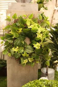 Coronita artificiala, IVY, verde, 50 cm