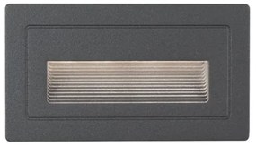 Corp de iluminat încastrat de exterior LED/4W IP44 LONG 230V Paulmann 94383