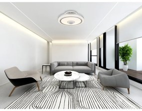Lustra LED cu ventilator si telecomanda SHELLY
