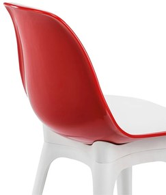 Set de scaune de sufragerie Eos White, 2 buc.