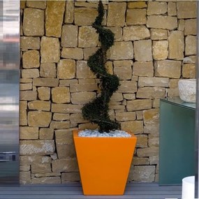 Ghiveci plante, flori design decorativ modern pentru amenajari interioare si exterioare, SQUARE CONE POT 41140R Vondom