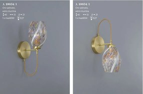 Aplica de perete moderna design italian 10034 multicolor