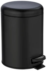Cos de gunoi LEMAN, negru, 5 L, Wenko