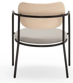 Fotoliu gri deschis în decor de frasin Eclipse - Teulat