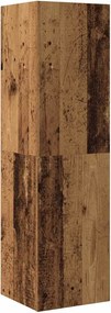 vidaXL Dulap TV, lemn vechi, 30,5x30x110 cm, lemn prelucrat