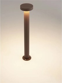 Stalp exterior IP65 LED 2700K GONG corten H-60cm
