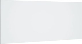 vidaXL Tăblie de pat,alb,200x1,5x80 cm, lemn prelucrat