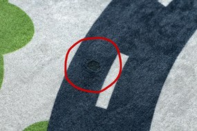 BAMBINO 2223 covor lavabil Străzi, mașini pentru copii anti-alunecare cremă - SECUNDAR-COTATI PRODUSUL