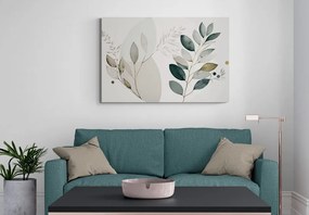 Tablou plante boho în cerc