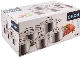 Set 10 vase de gătit din inox Orion Anett
