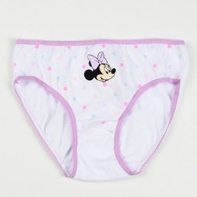 Disney Minnie Purple Dots lenjerie pentru copii, chiloți 3 bucăți/pachet 5 - 6 ani / 110 - 116 cm
