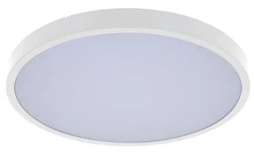 Plafonieră LED RGB dimabilă pentru baie Rabalux 71431 ALENZO 36W/230V IP44 Wi-Fi alb + telecomandă