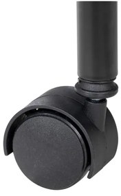 WENKO 71560800 - Cărucior de transport 41x75 cm, negru