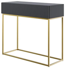 Măsuță consolă Vertigo V4 (negru + auriu). 1098993