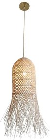 Lustra/Pendul ratan natural boho style Selby