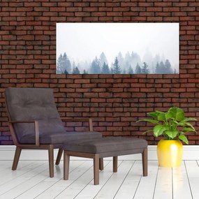 Tablou - Pădure cețoasă (120x50 cm)