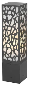 Stâlp modern pentru exterior negru 40 cm IP44 - Nicole